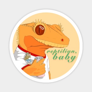 Reptile Baby Magnet